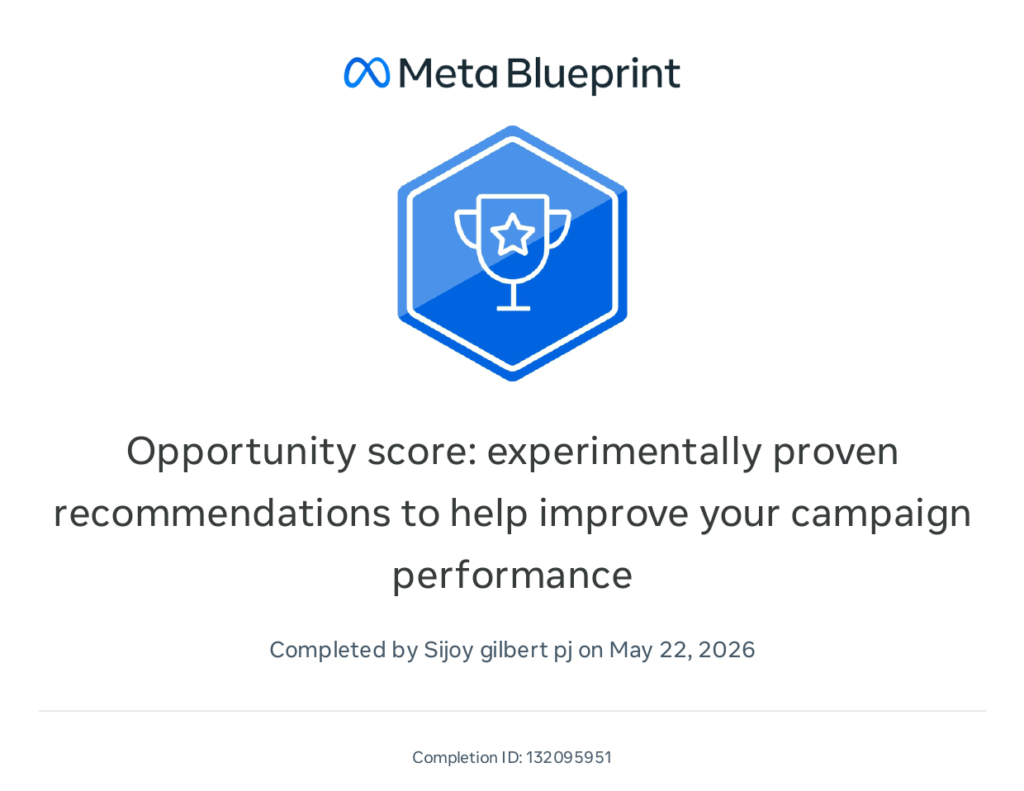 META BLUEPRINT CERTIFICATIONS